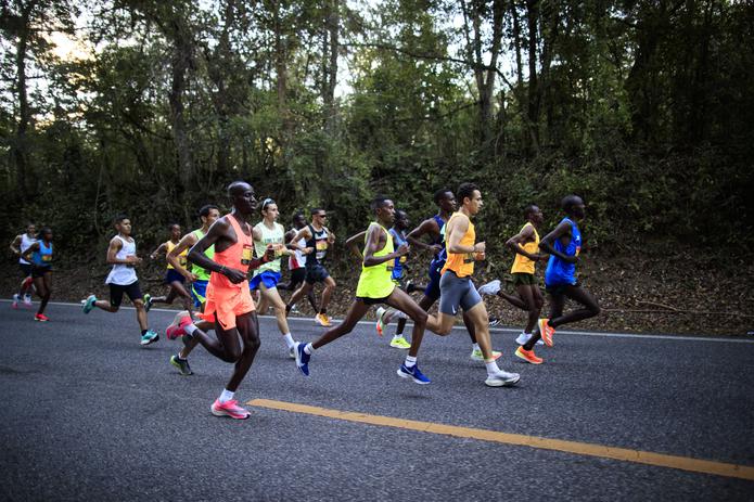 La edición 2022 atrajo 1,315 corredores, incluyendo una docena de atletas internacionales.