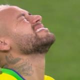 El momento en que Neymar rompe en llanto tras eliminación de Brasil en Catar