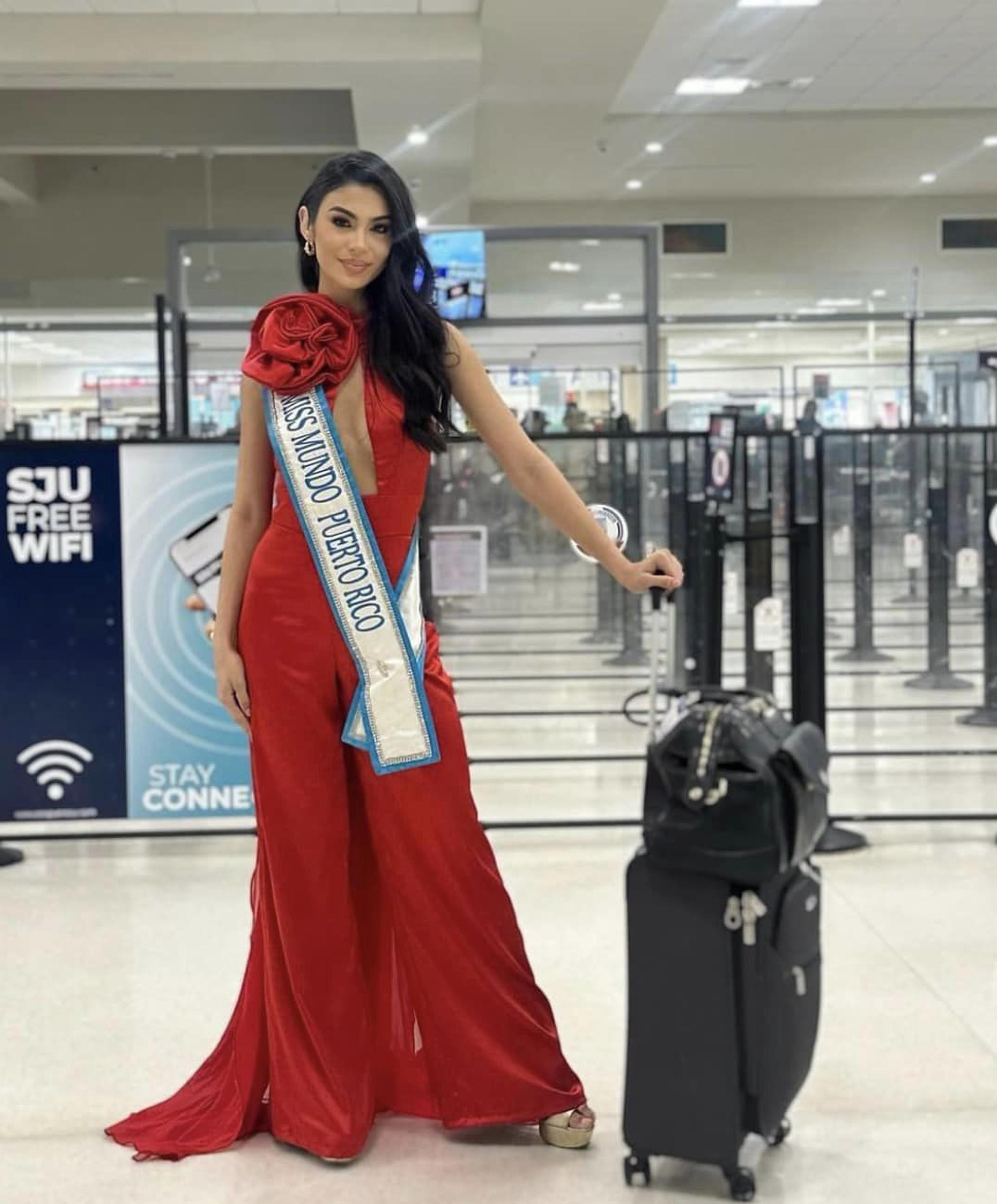 Elena Rivera buscará la tercera corona para Puerto Rico en Miss Mundo, que celebrará su certamen número 71 en la India.