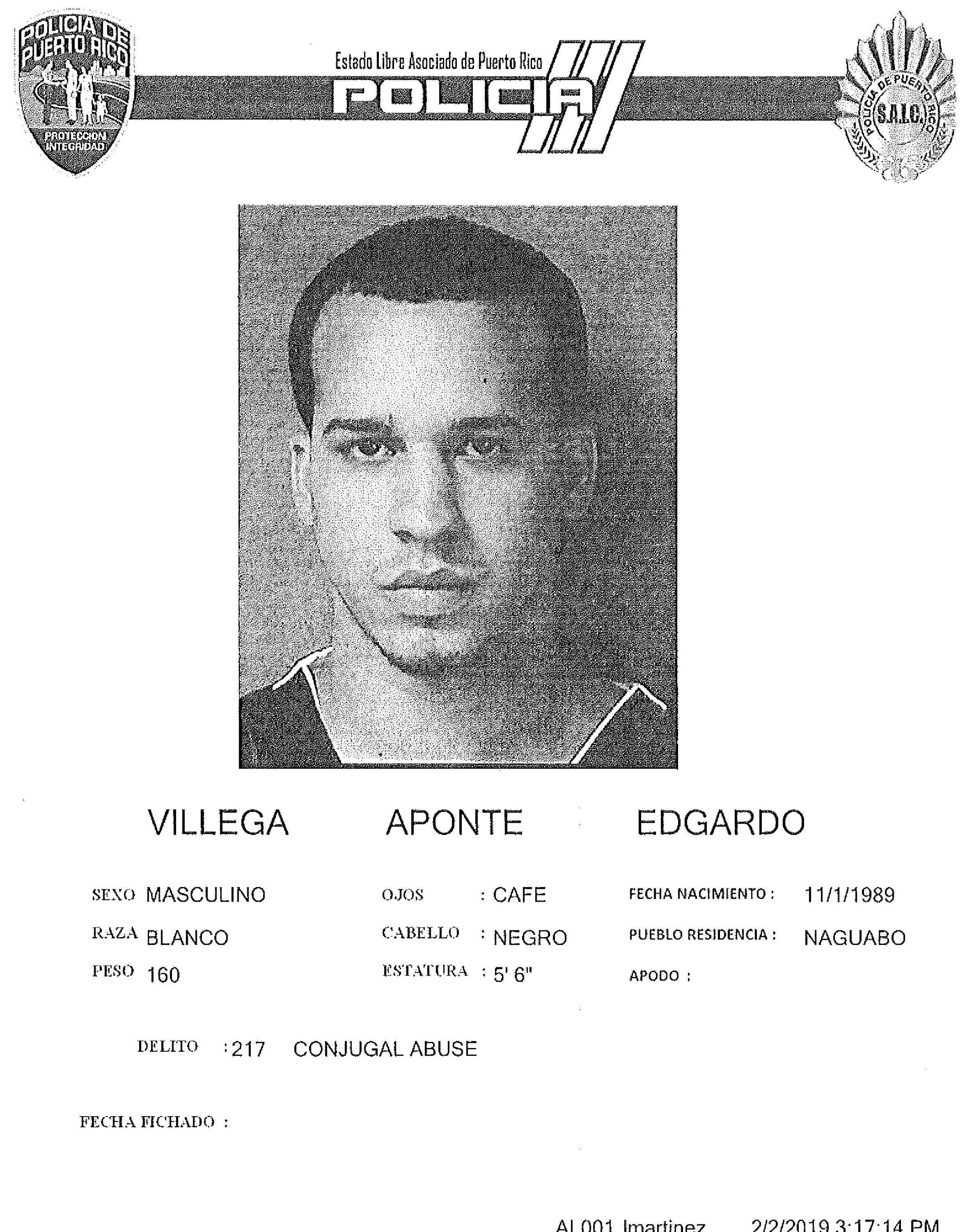 Edgardo Villegas Aponte fue asesinado a las 7:48 de la noche de ayer, viernes, en Yabucoa. (Suministrada)