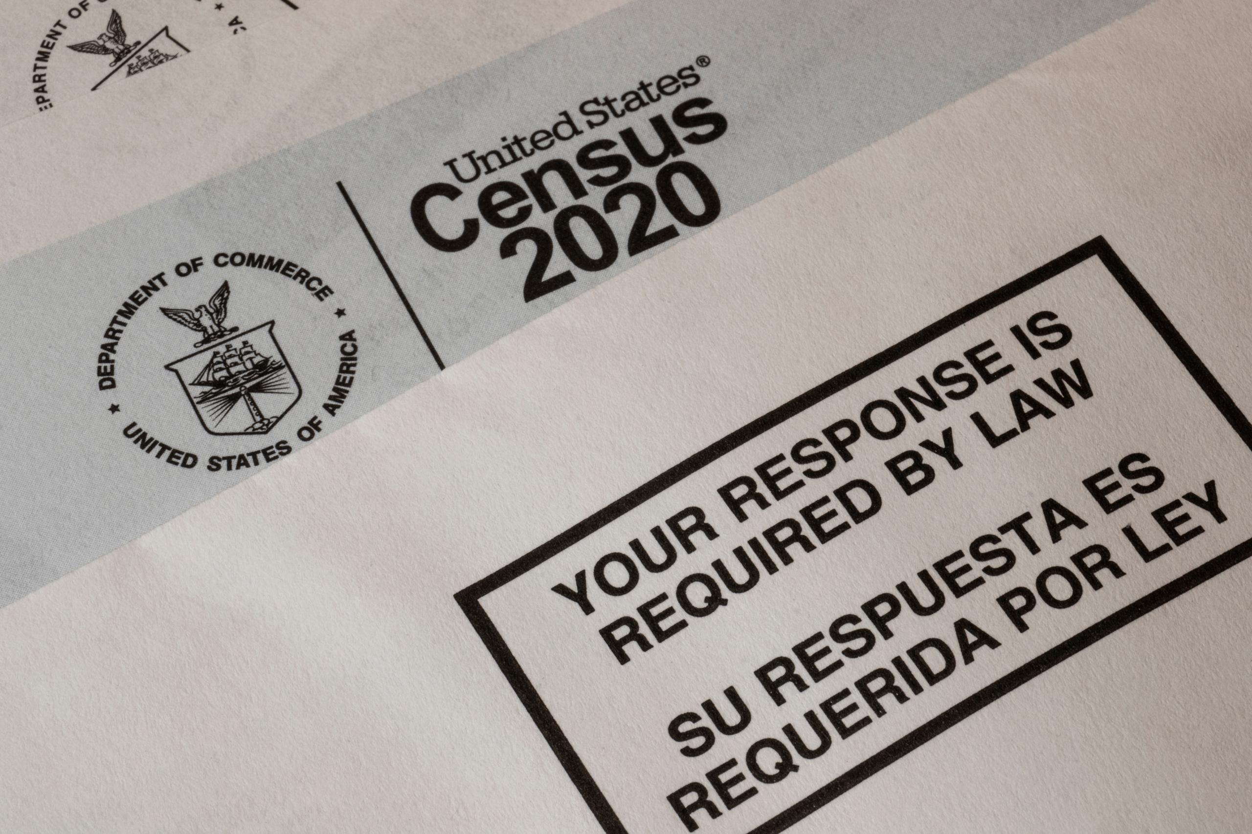 Documento del Censo del 2020.