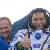 Regresa a Tierra el astronauta con récord de exploración espacial