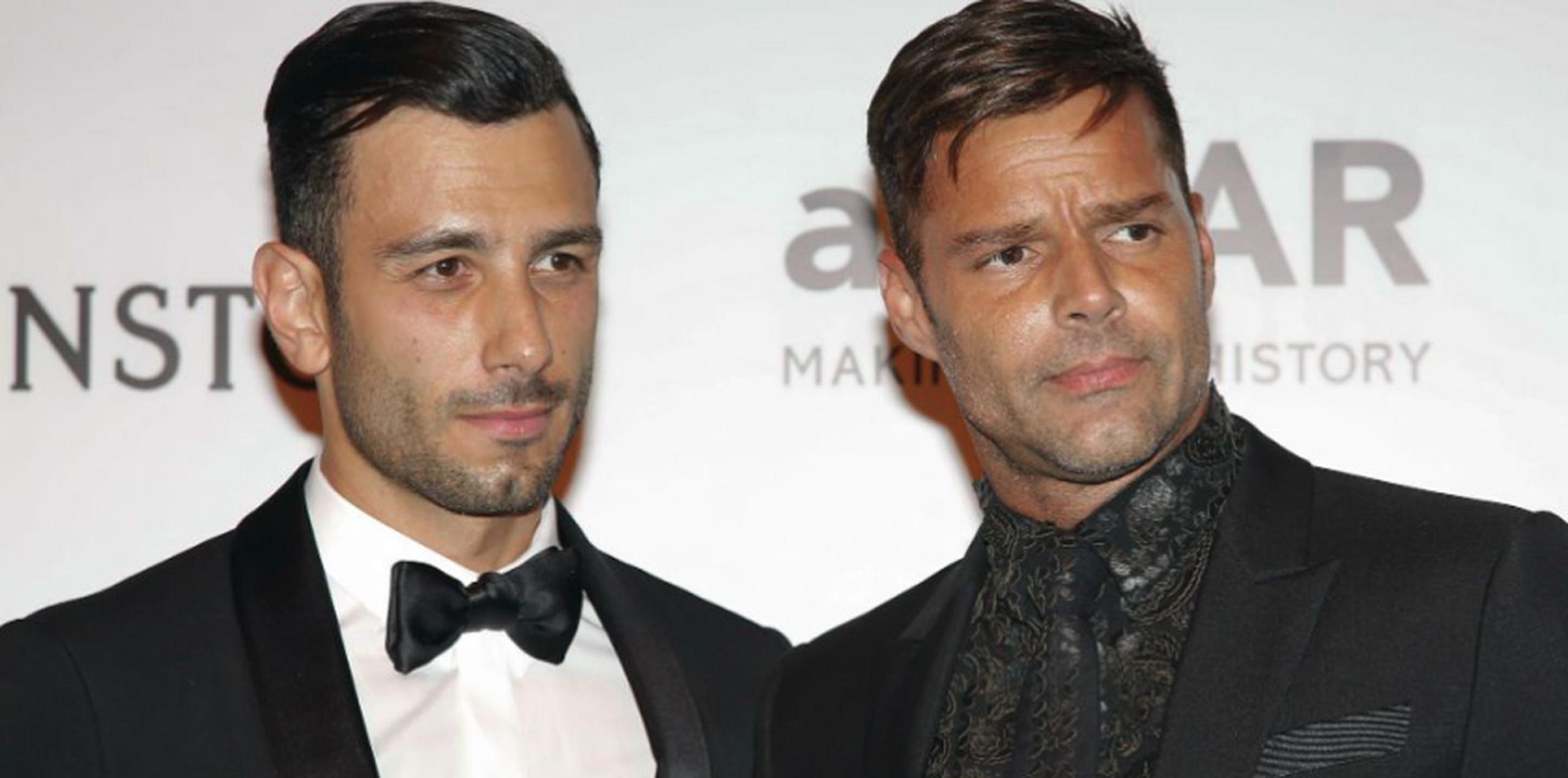 Jwan Yousef y Ricky Martin han mantenido una relación desde el 2015. (Archivo)
