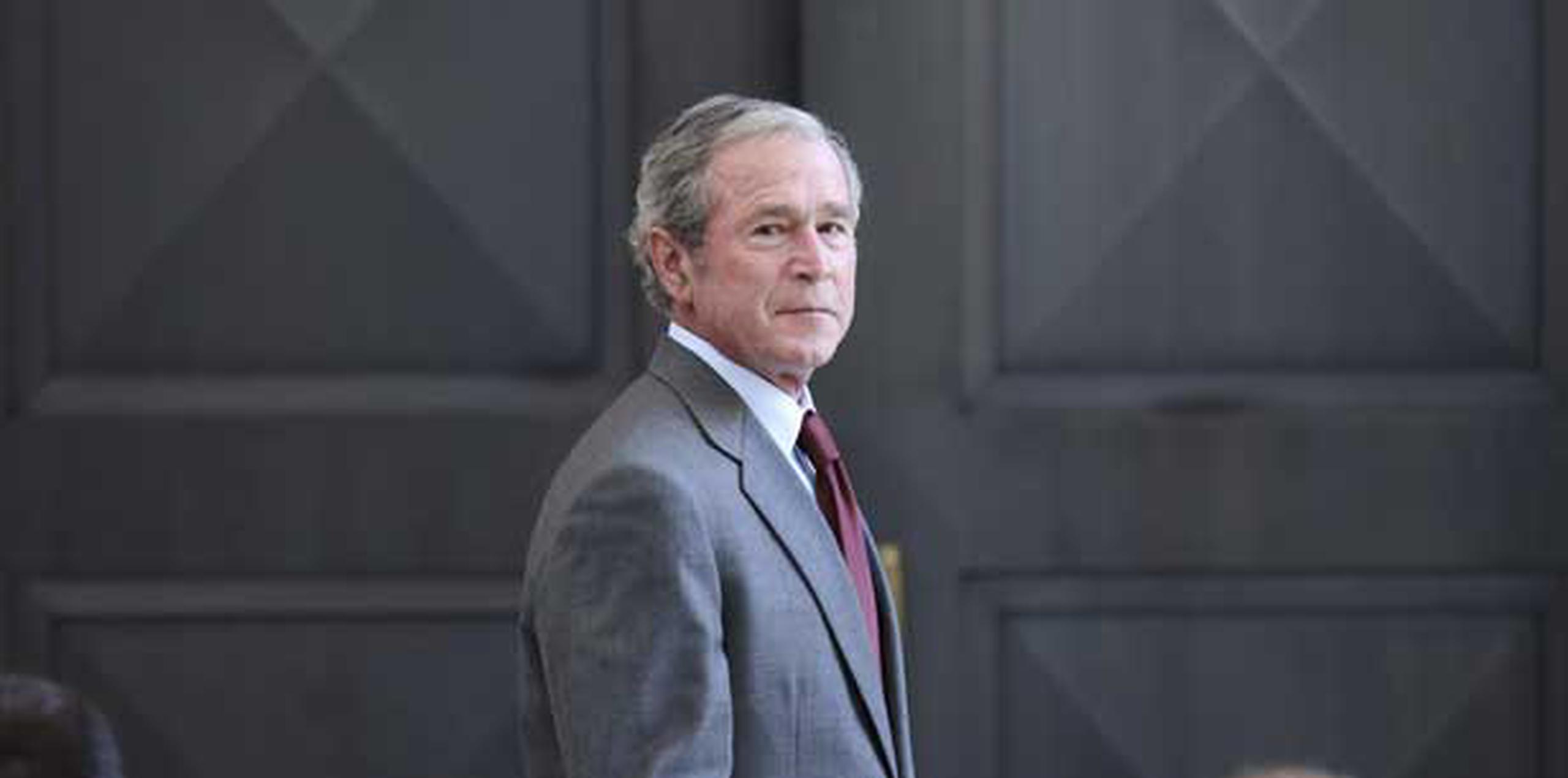 George W. Bush fue operado en Texas.  (AP/Archivo/LM Otero)