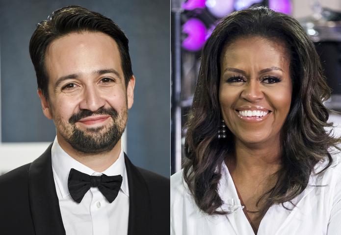 Lin-Manuel Miranda y Michelle Obama se unirán a otras celebridades en el especial “Roll Up Your Sleeves” de NBC.
