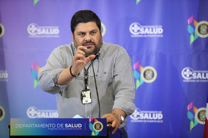 El secretario de Salud, Carlos Mellado.