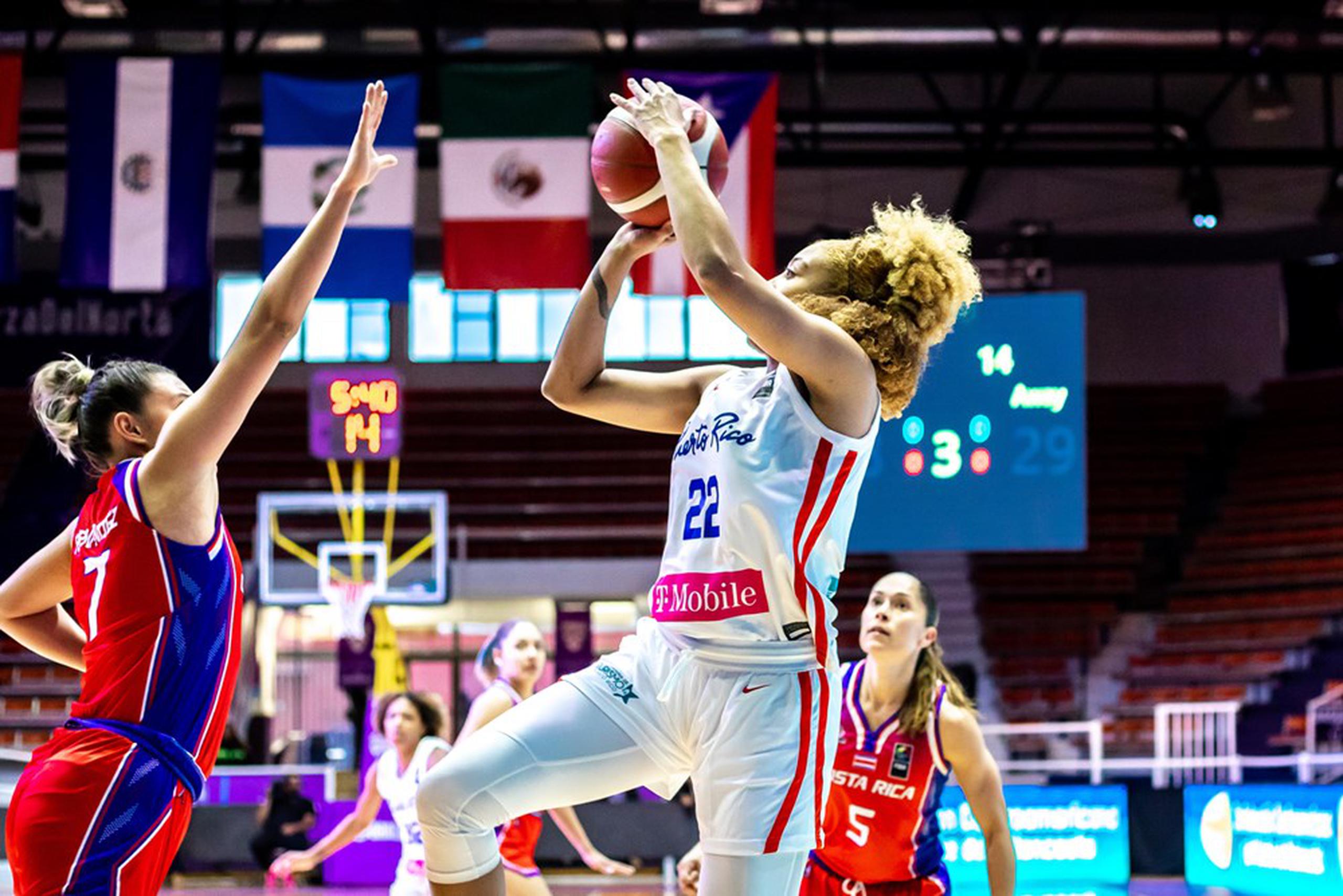 Arella Guirantes, de Puerto Rico, quien en el juego consiguió 28 puntos, 14 rebotes y 3 asistencias, fue nombrada por FIBA como la Jugadora Más Valiosa (MVP) del Centrobasket 2022.