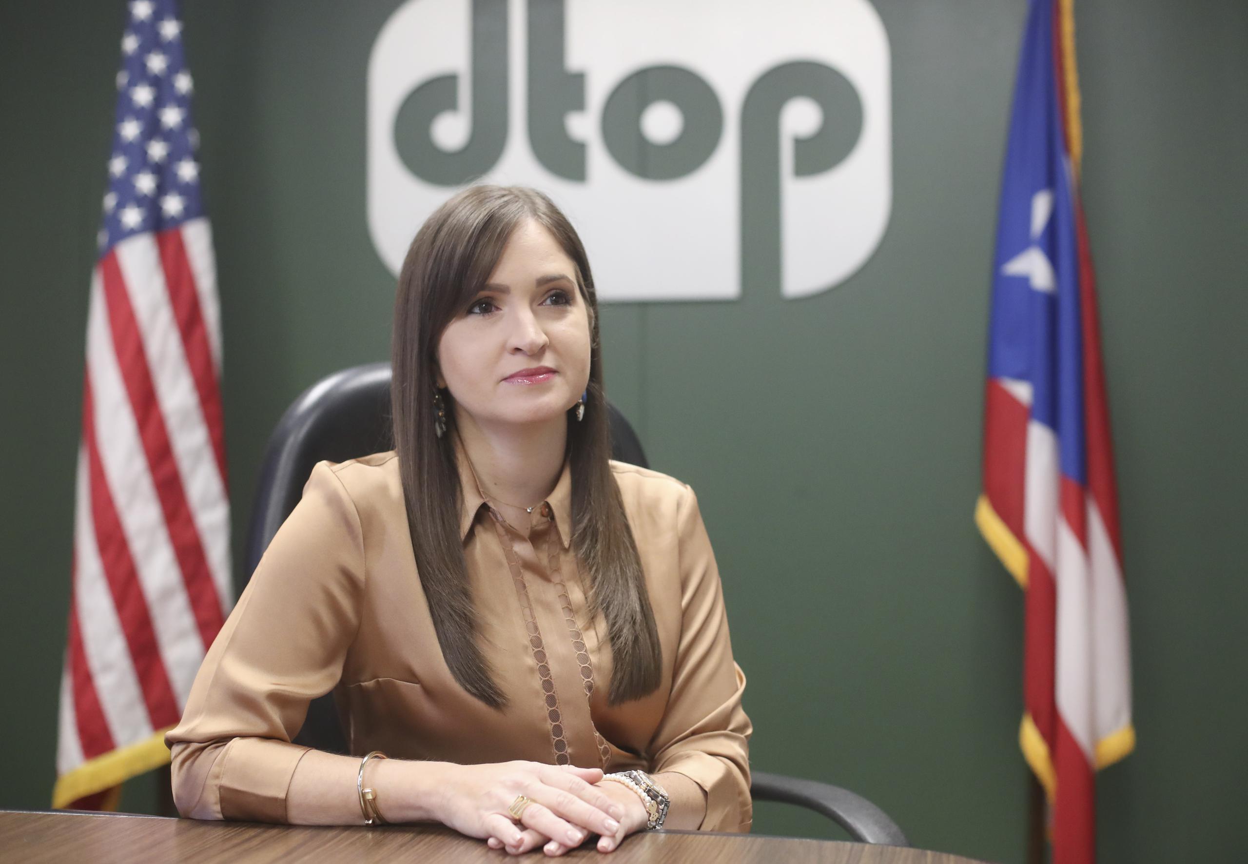 Eileen Vélez Vega, secretaria del DTOP.
