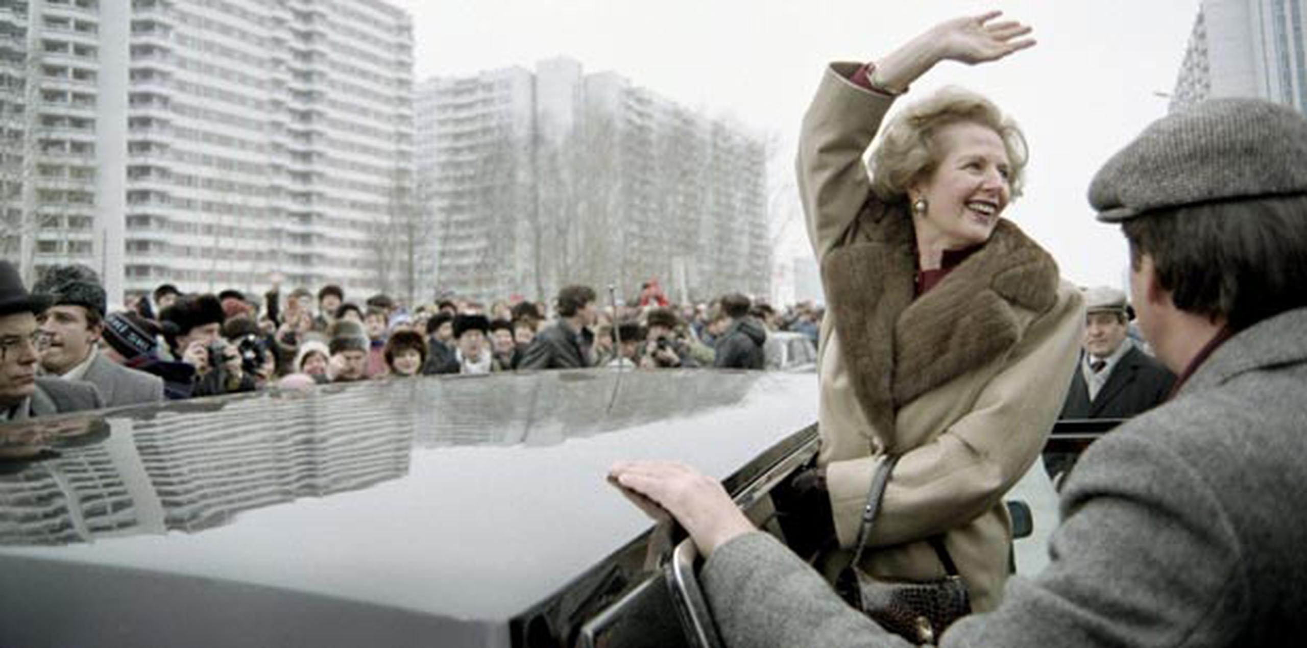No todo sobre Margaret Thatcher es positivo, el presidente del partido irlandés Sinn Fein, Gerry Adams, la acusó de "hacer mucho daño a los pueblos británico e irlandés", pues llevó a cabo políticas que "devastaron a la clase trabajadora".  (AFP/Archivo/Daniel Janin)