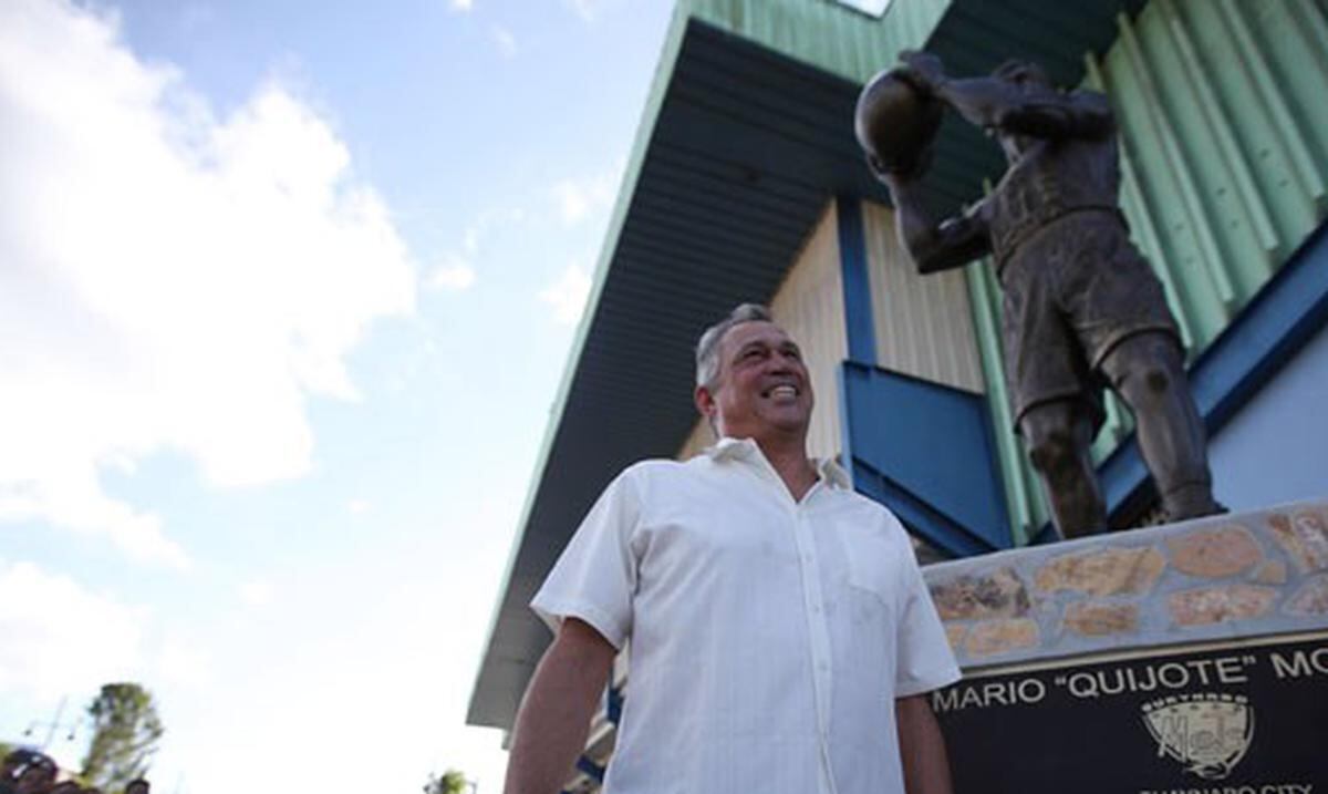Mario "Quijote" Morales es inmortalizado con una estatua en Guaynabo Primera Hora