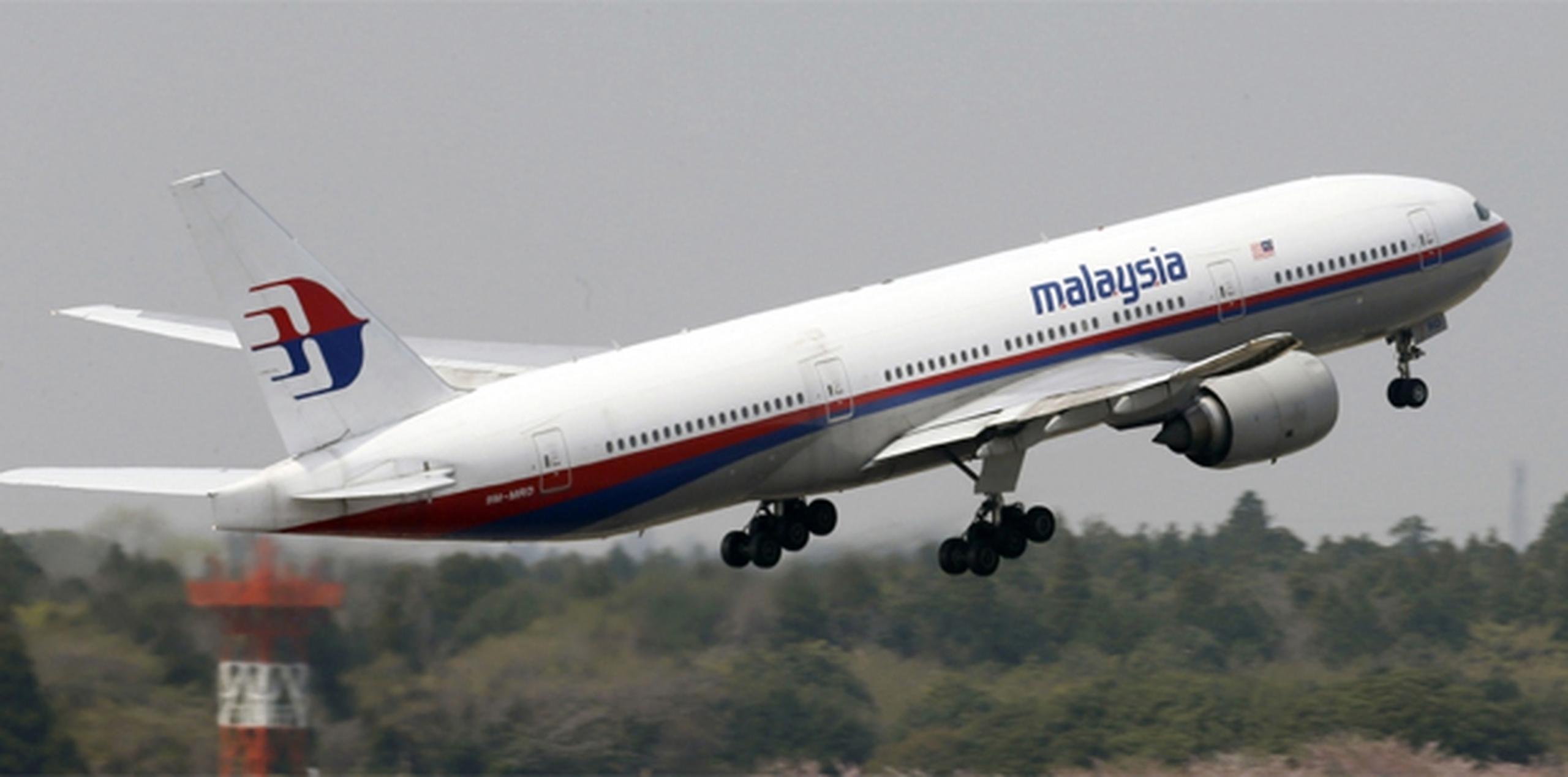 El Boeing 777 desapareció del radar tras desviarse de su curso al norte en ruta de desde Kuala Lumpur hasta Beijing el 8 de marzo.