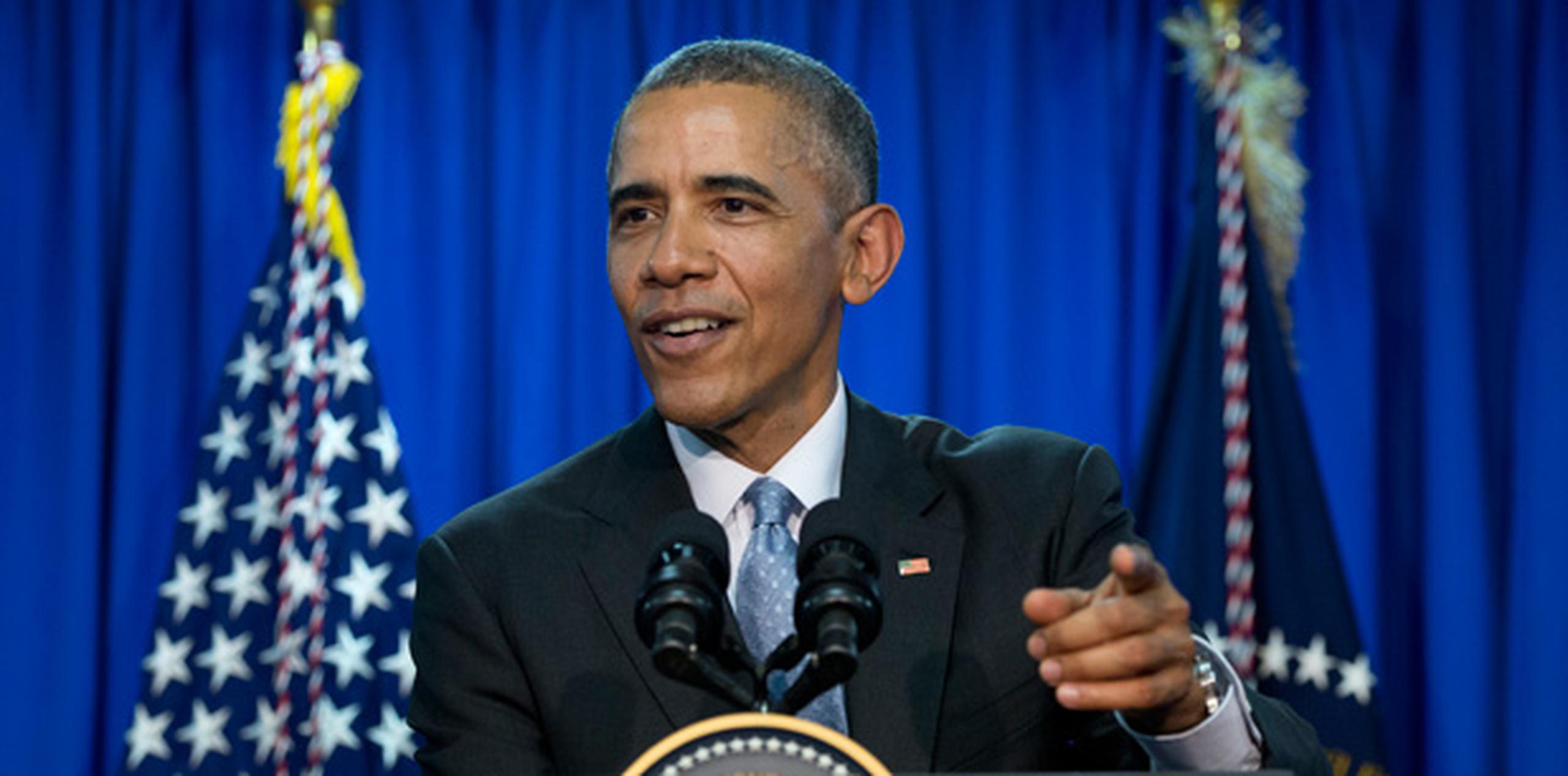 Obama habló sobre la campaña de primarias presidenciales estadounidense durante una conferencia de prensa en Japón. (AP)