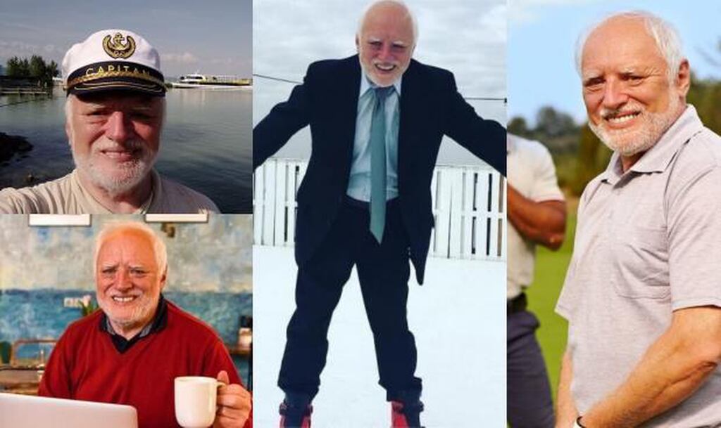 Las Divertidas Fotos De Pain Harold El Abuelo Del Meme Viral