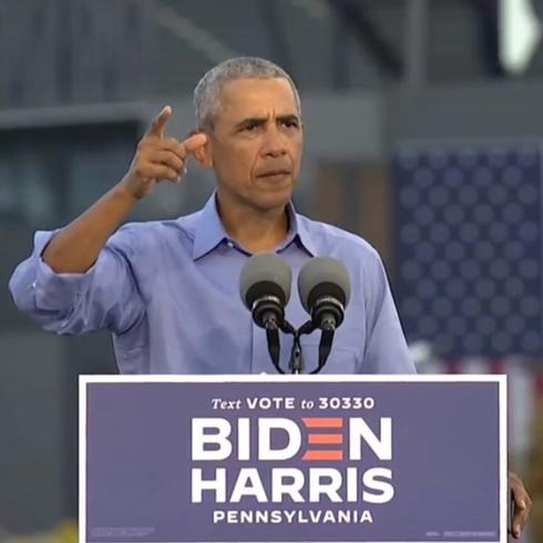 Obama pide olvidar las encuestas y votar por Joe Biden