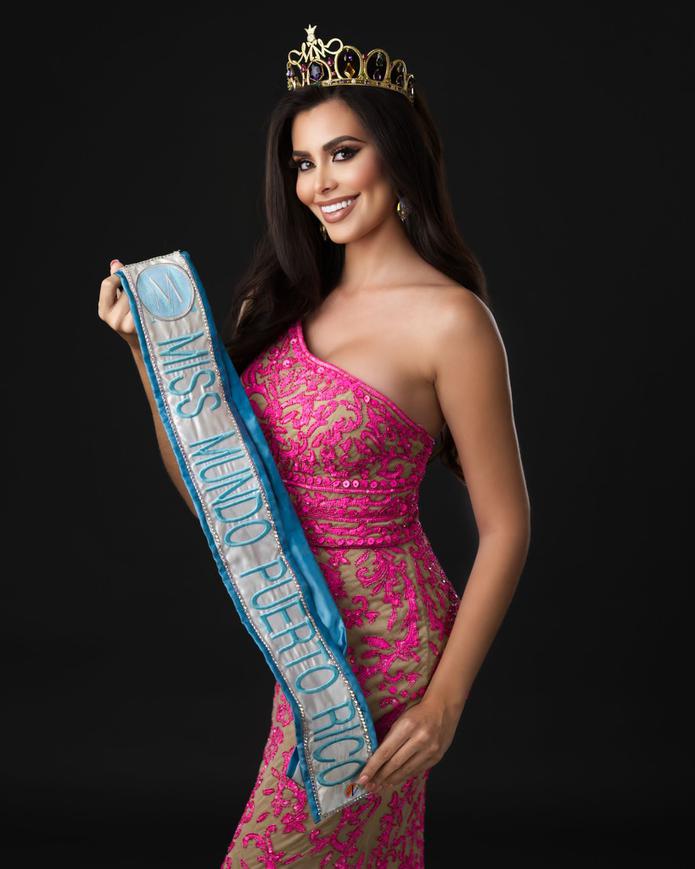Aryam Díaz, Miss Mundo Puerto Rico 2021.