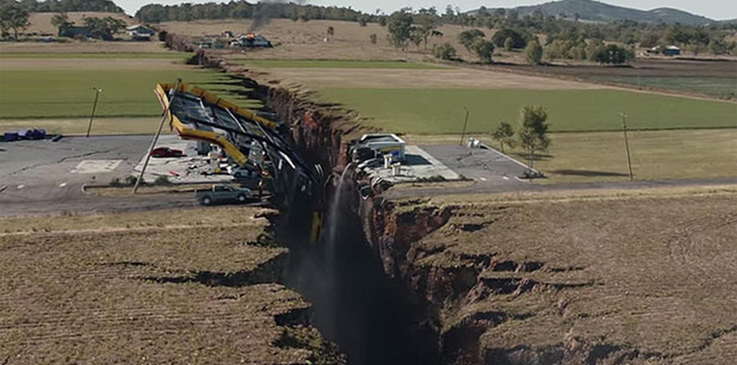 Escena de la película "San Andreas". (Archivo)