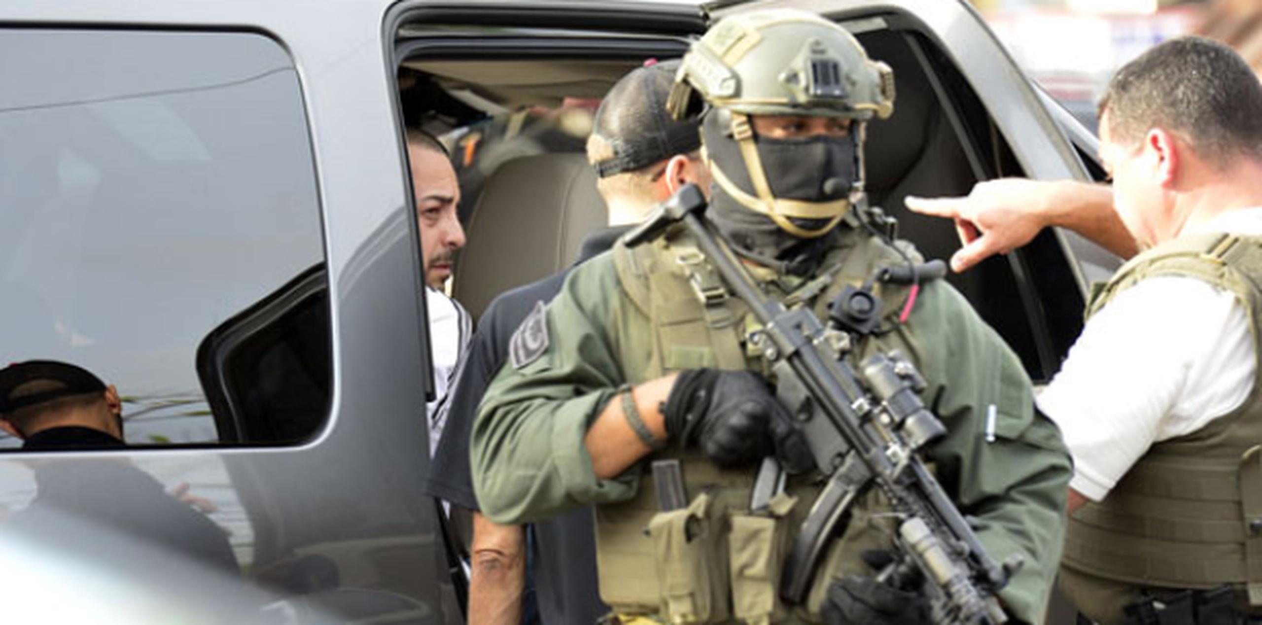 Intervención del FBI en la que se arrestó a Ramón Carnal Molina. (gerard.lopez@gfrmedia.com)