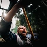 Trabajadores estatales argentinos protestan tras una nueva oleada de despidos masivos 