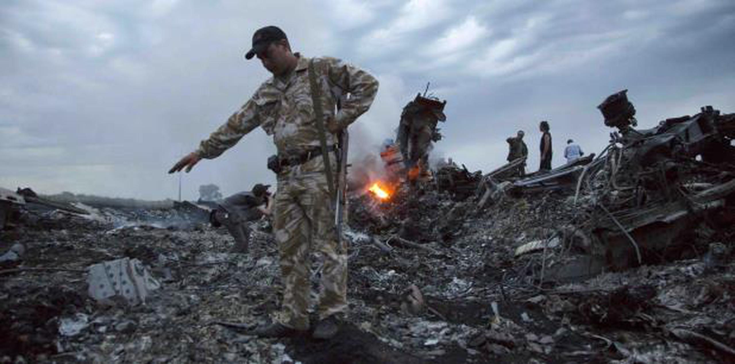 Labores de búsqueda en el 2014 tras la caída del avión de Malasya Airlines. ()