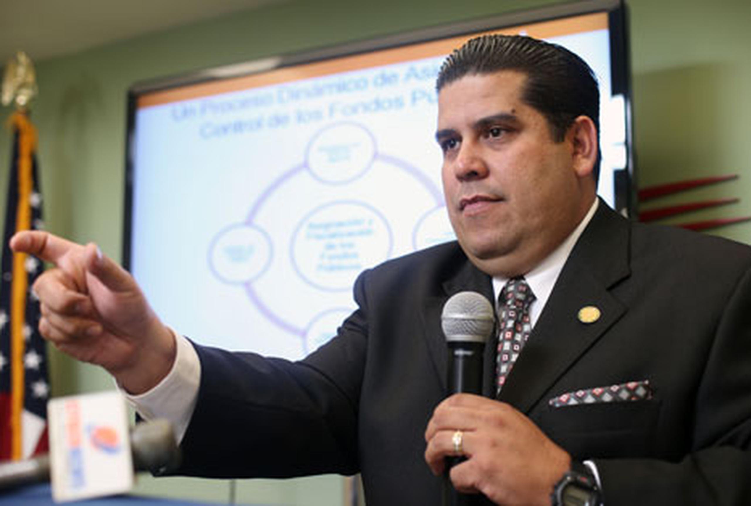 "Tatito" Hernández, presidente de la comisión legislativa, anunció una nueva estructura de fiscalización del presupuesto del país. (wanda.vega@gfrmedia.com)