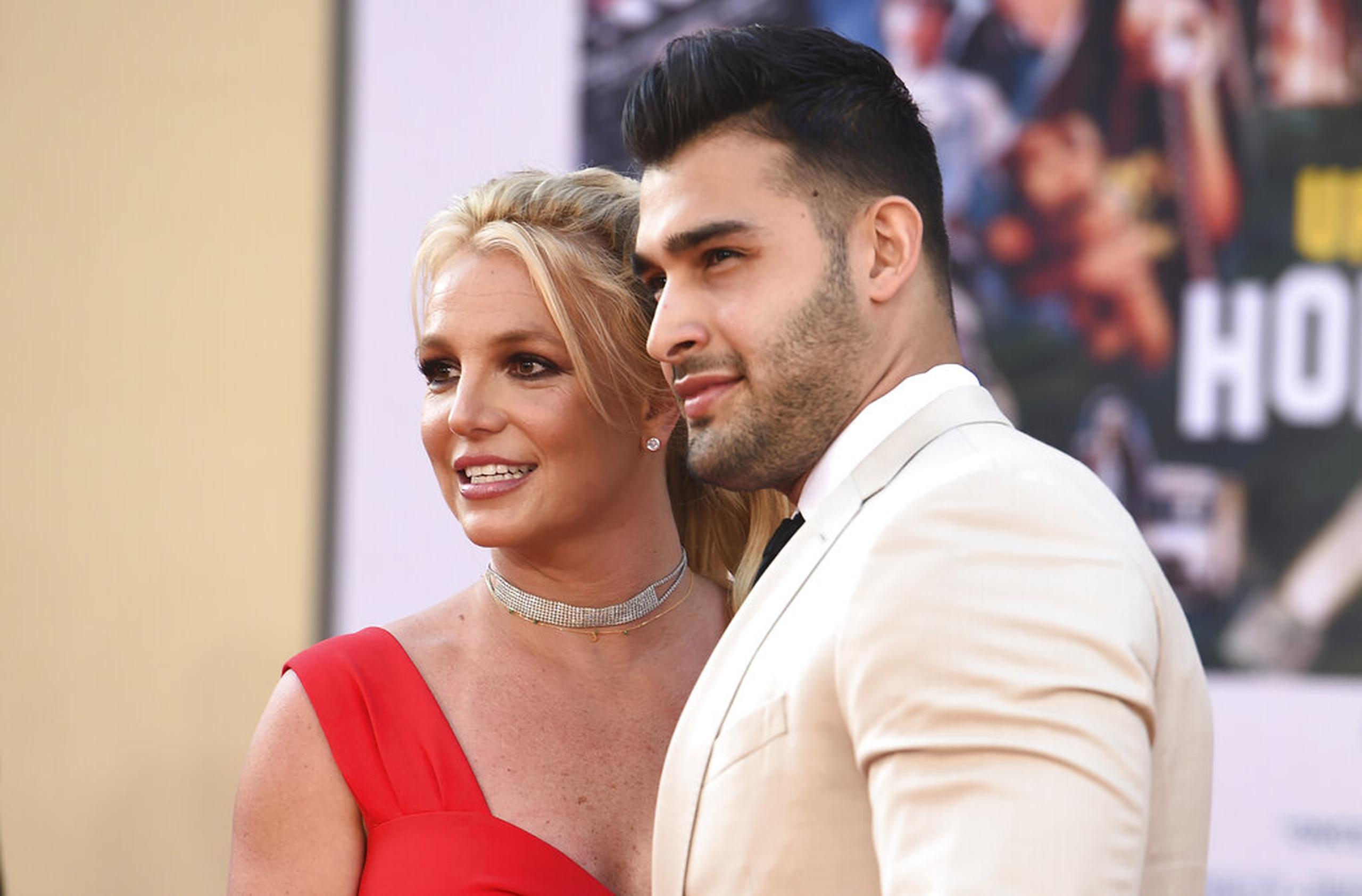 Britney Spears y su prometido Sam Asghari tenían previsto casarse el jueves.