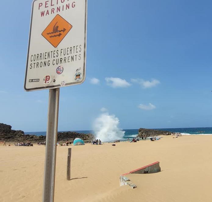 La mayoría de las playas tienen riesgo alto de corrientes marinas, advirtió hoy el Servicio Nacional de Meteorología.